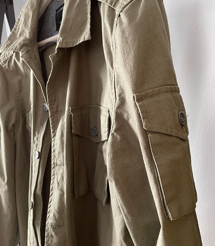 Leichte Armyjacke von Calvin Klein Jeans, Gr. M, 100 % Baumwolle, 29 Euro